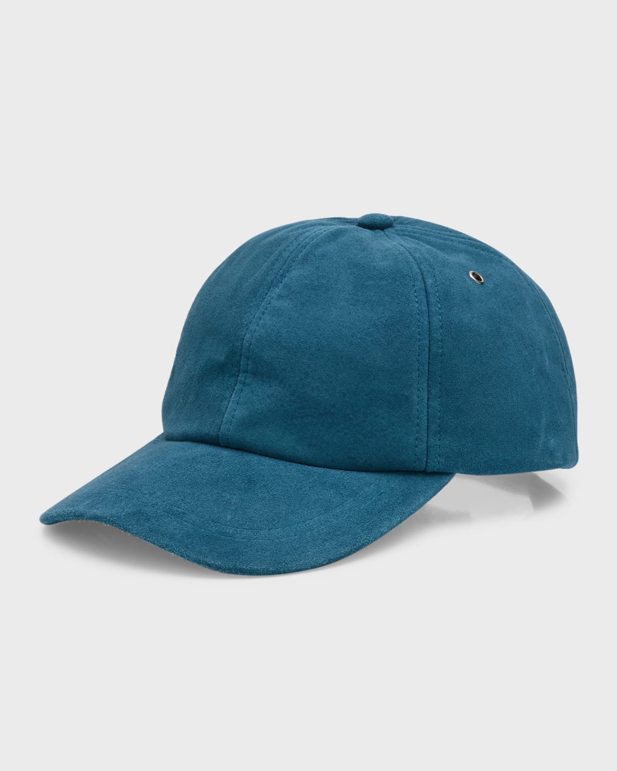 Paul Smith Men's Suede Baseball Hat In Blue