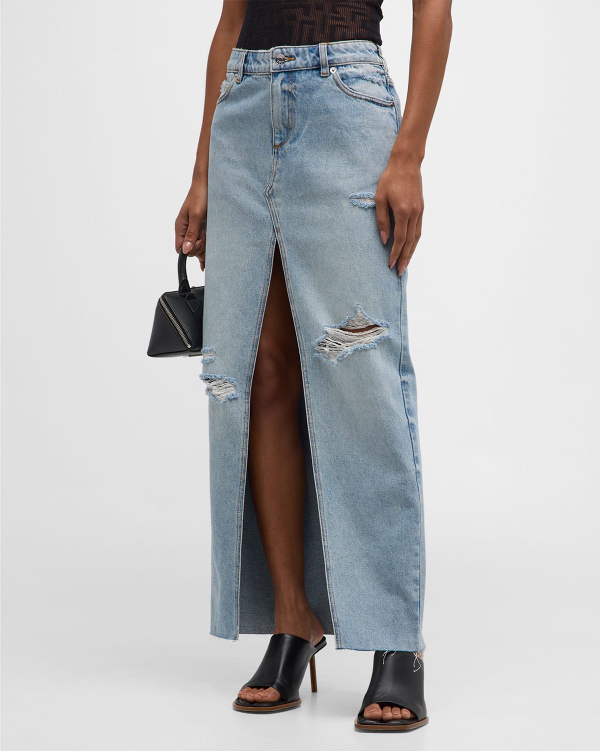 Matilda Denim Maxi Skirt