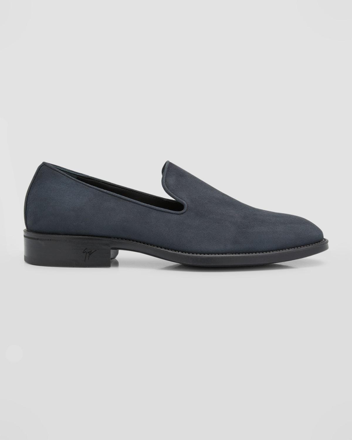 Giuseppe Zanotti Men's Flavio 28 Suede Loafers In Grigio