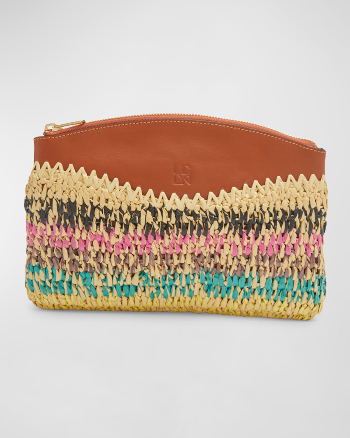 Ulla Johnson Maya Multicolor Raffia Crossbody Bag | ModeSens