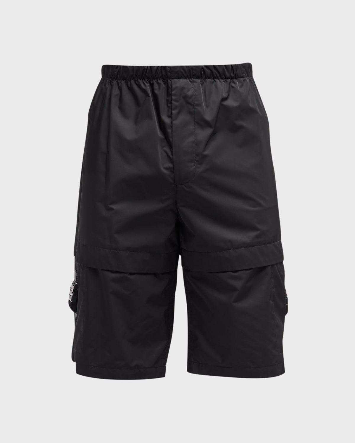 GIVENCHY MEN'S CARGO BUCKLE SHORTS