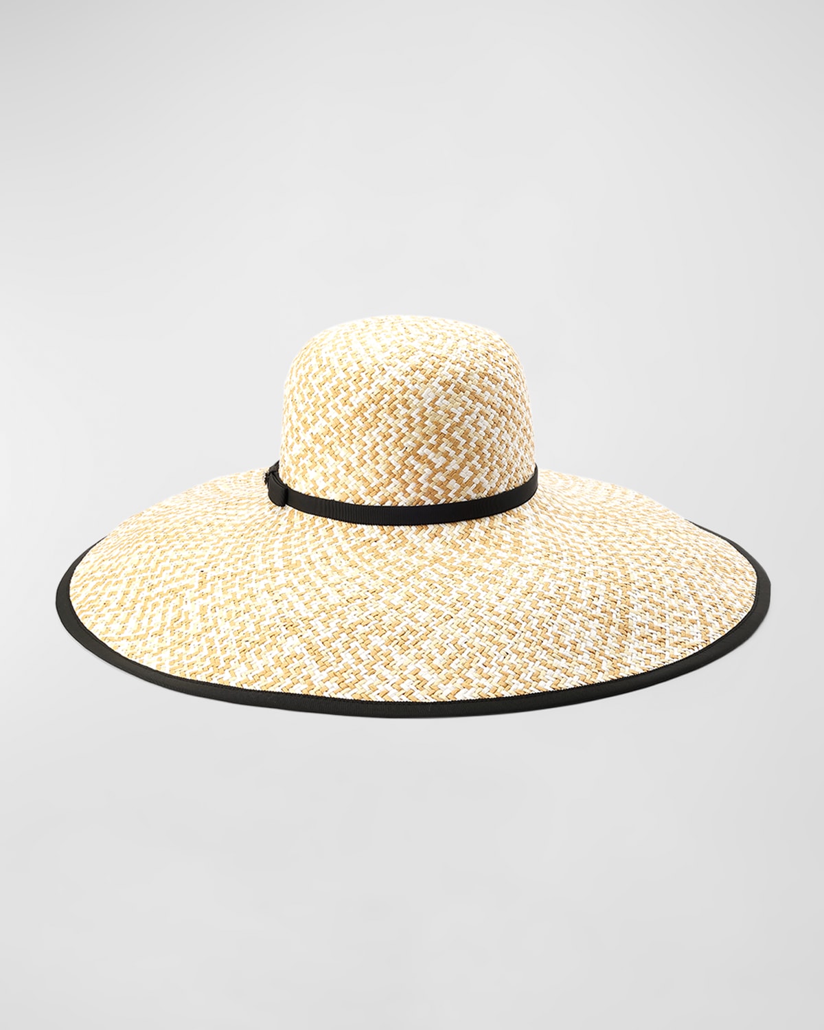 Shop Kate Spade Woven Straw Large Brim Sun Hat In 101 Natural