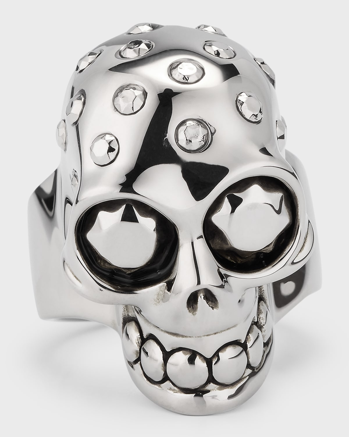 Alexander mcqueen queen skull ring deals