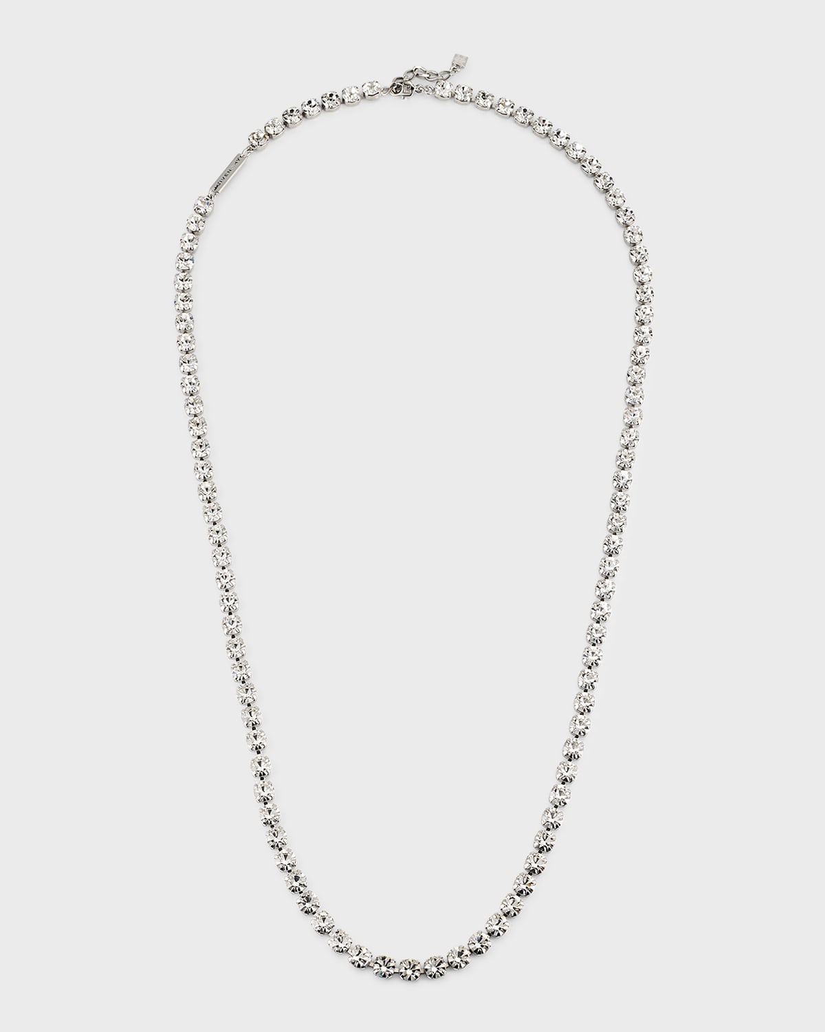 GIVENCHY MEN'S 4G CRYSTAL LONG NECKLACE