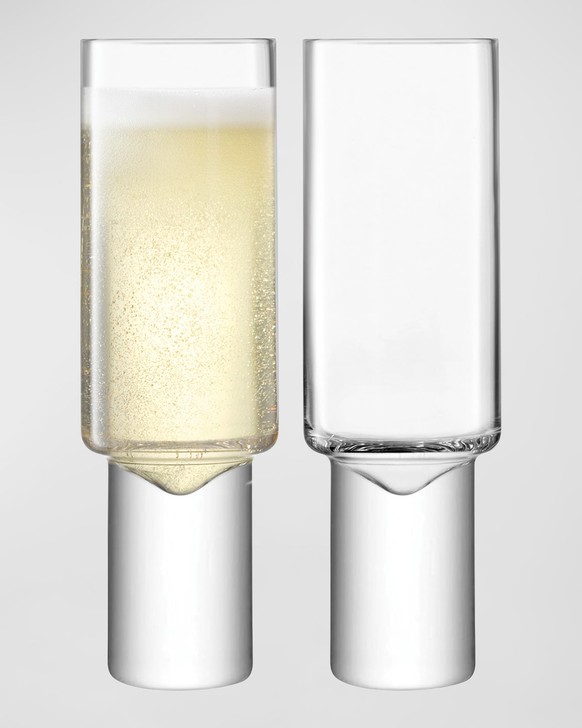 Lsa Boris Champagne Flutes, Set Of 2