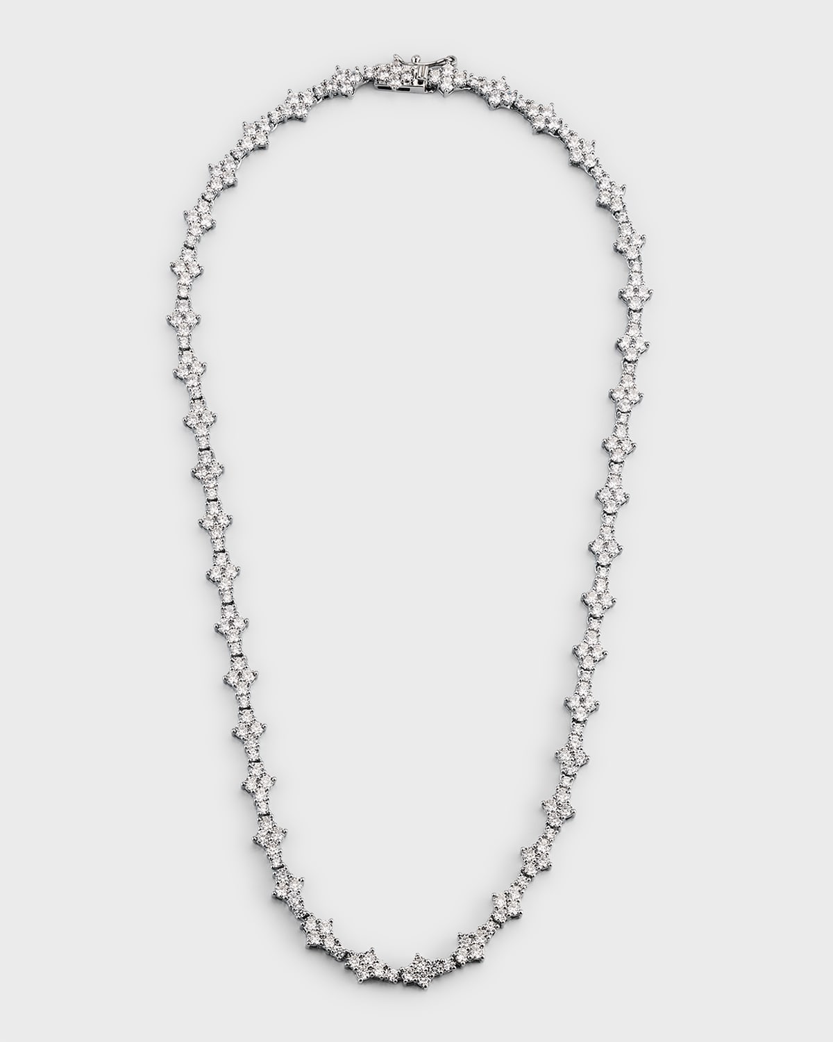 Naples Stacked Cubic Zirconia Necklace