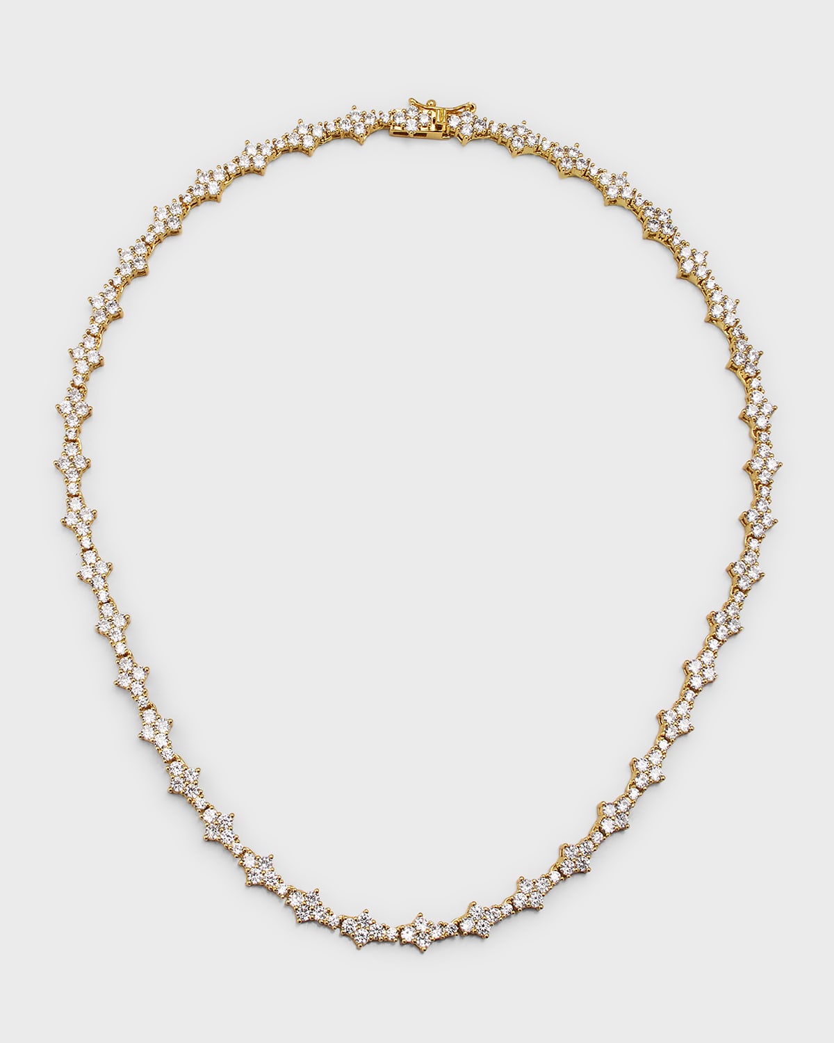 Naples Stacked Cubic Zirconia Necklace