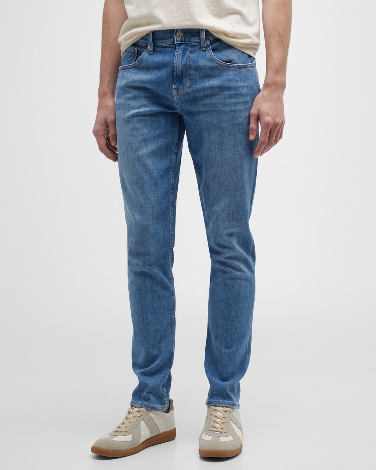 7 For All Mankind Slimmy Tapered Jeans In Lefthand Matira