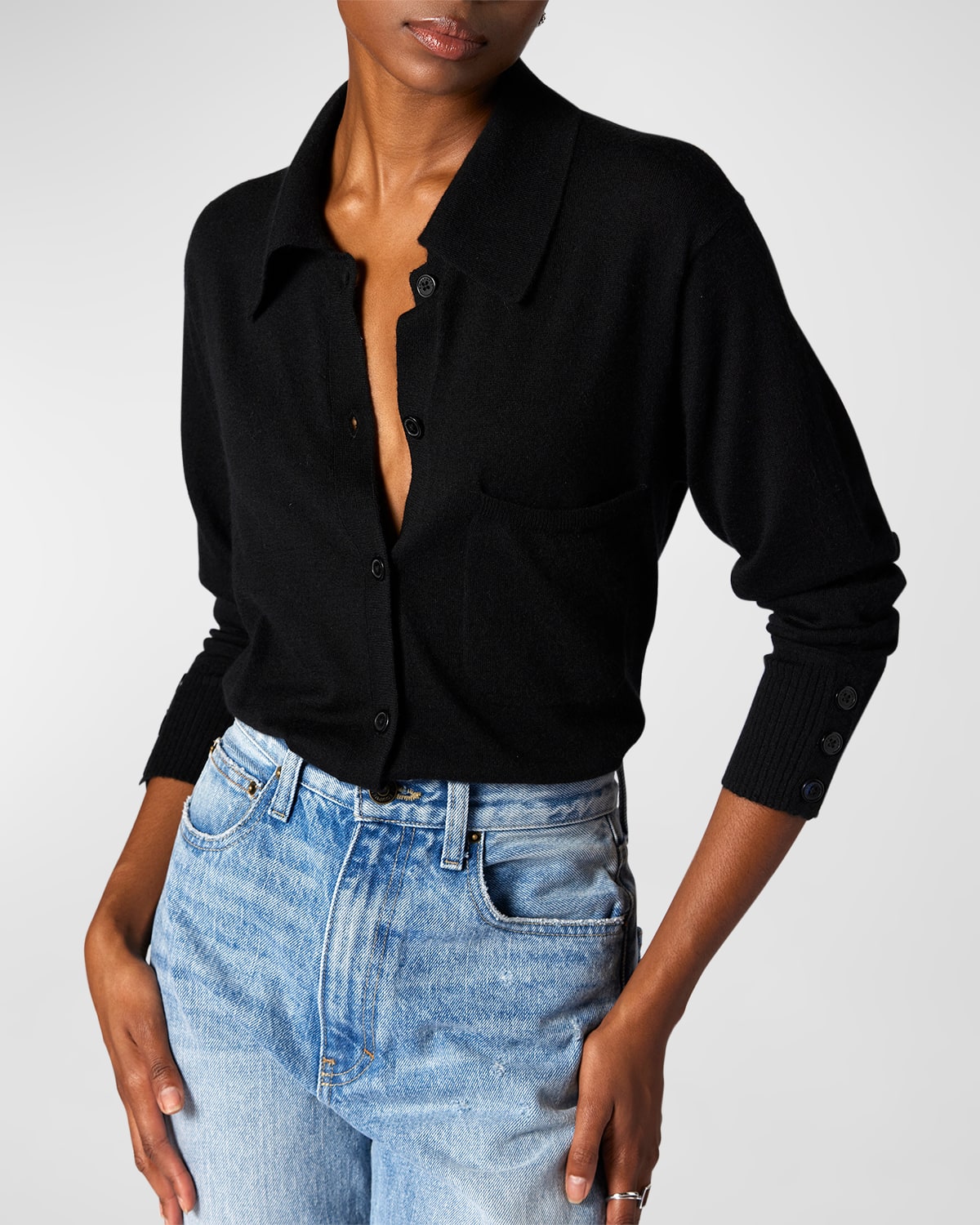 Equipment cashmere cardigan 2025