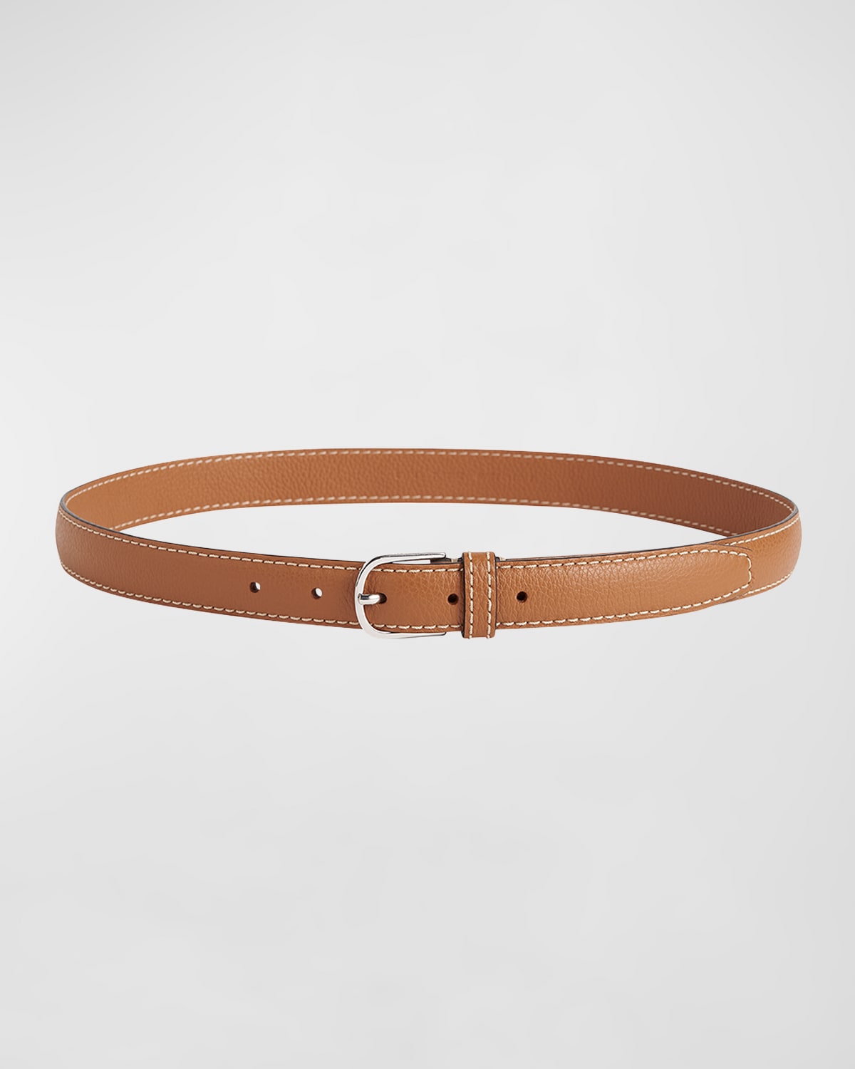 Totême Leather Belt In Tan