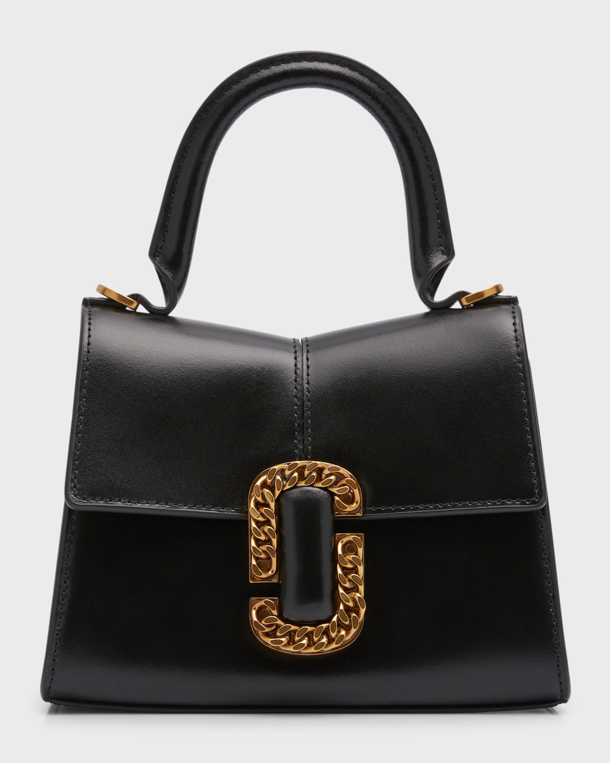 Marc Jacobs The St. Marc Mini Top Handle In Black