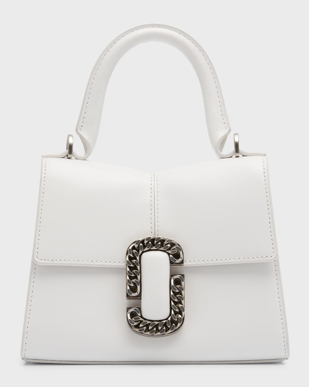 Marc Jacobs The St. Marc Mini Top Handle In White