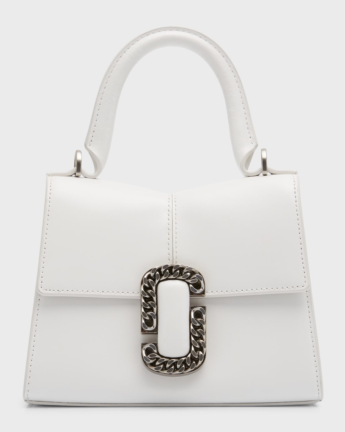 ★TOUT Y EST★ St Marc the Mini Top HandleLimoncello MBBAS24 Marc Jacobs The St. Marc Mini Top Handle Bag In Limoncello