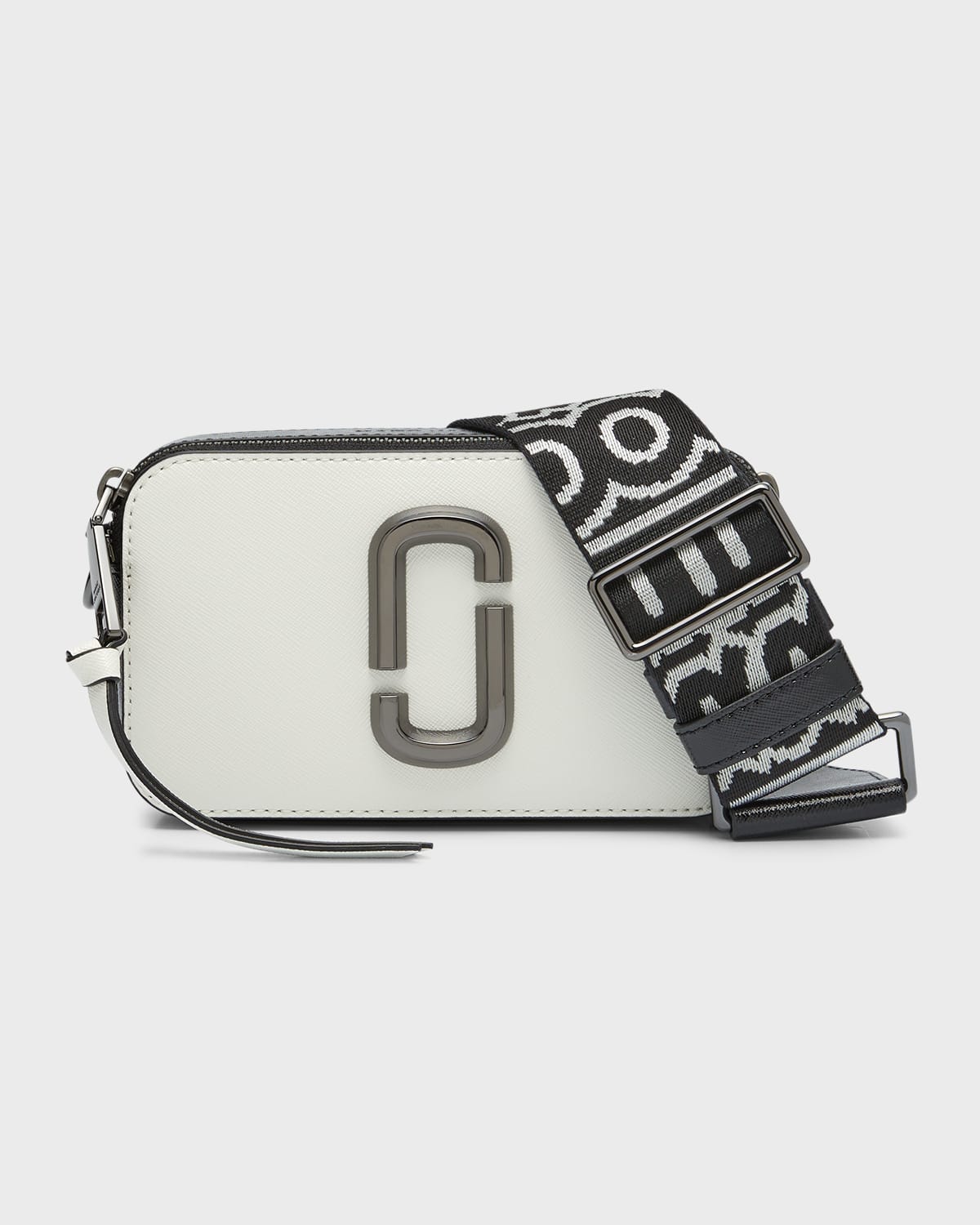 Marc Jacobs The Snapshot Crossbody Bag In Silver