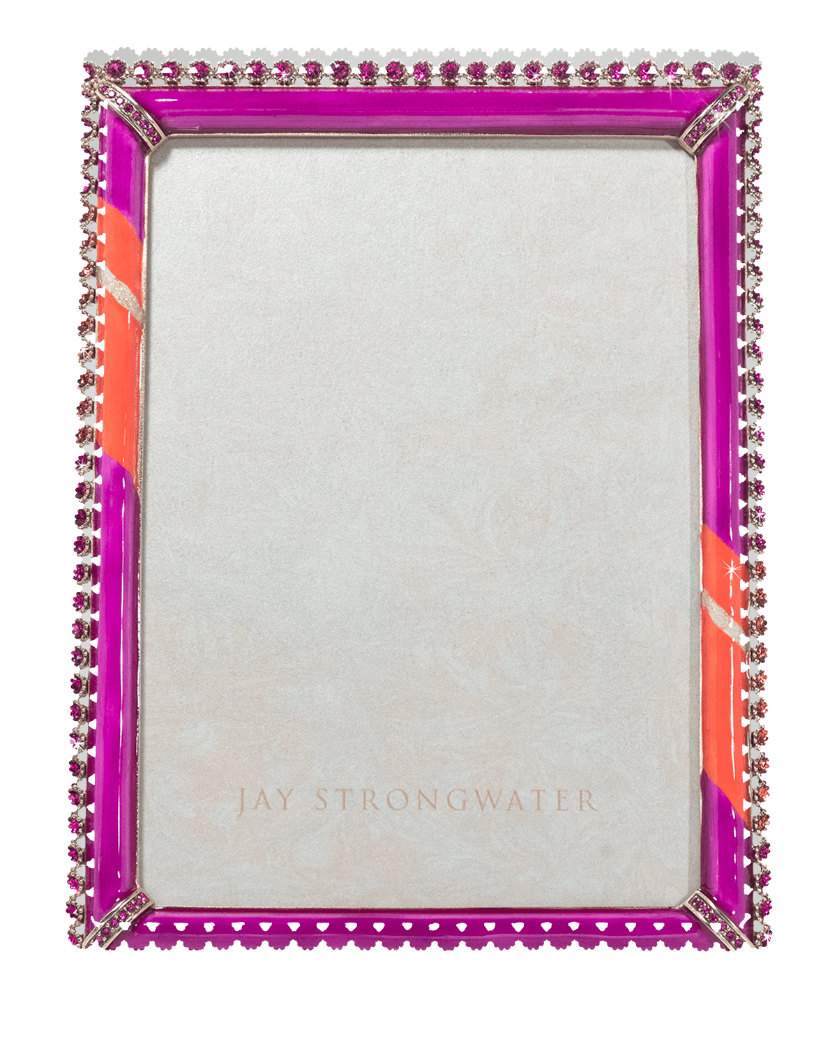 Jay Strongwater Pop Life Stone Edge Photo Frame
