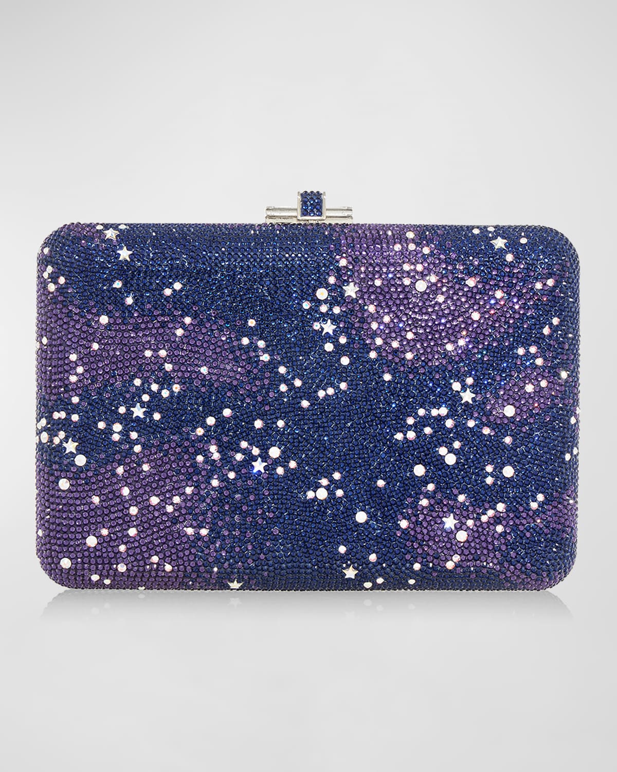 Slim Slide Galaxy Clutch With Removable Shoulder Chain