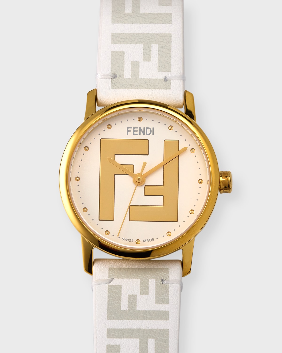 Forever Fendi 29mm Watch with Leather Strap