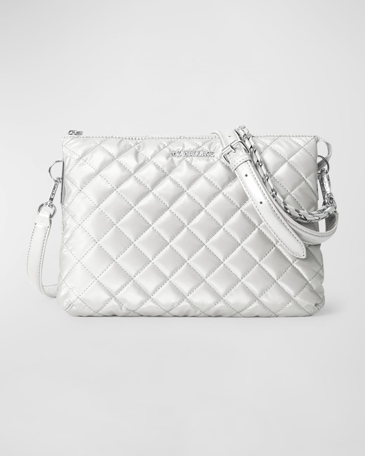 Mz Wallace Large Crosby Pippa In Silver