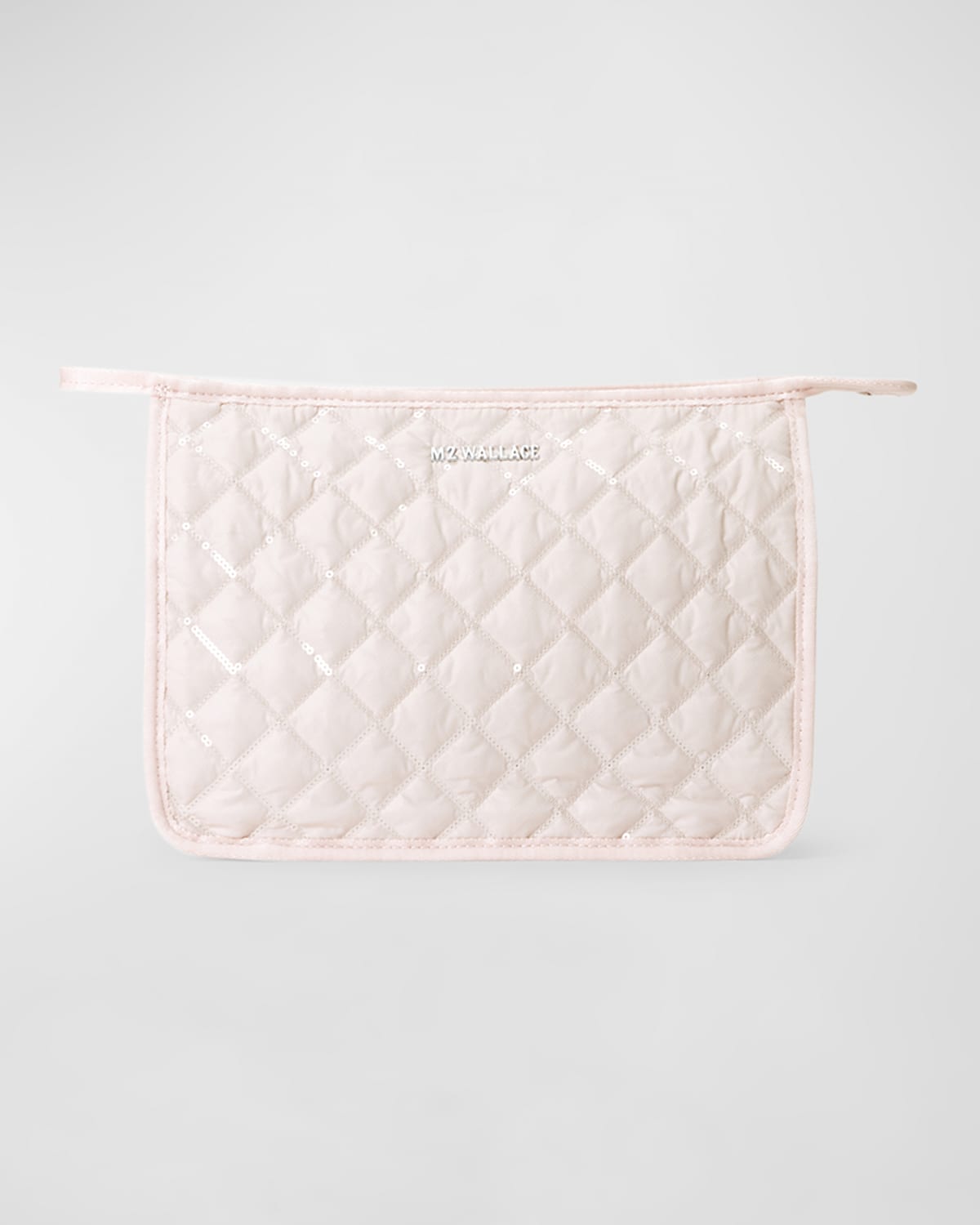 MZ WALLACE METRO SEQUINS QUILTED CLUTCH BAG