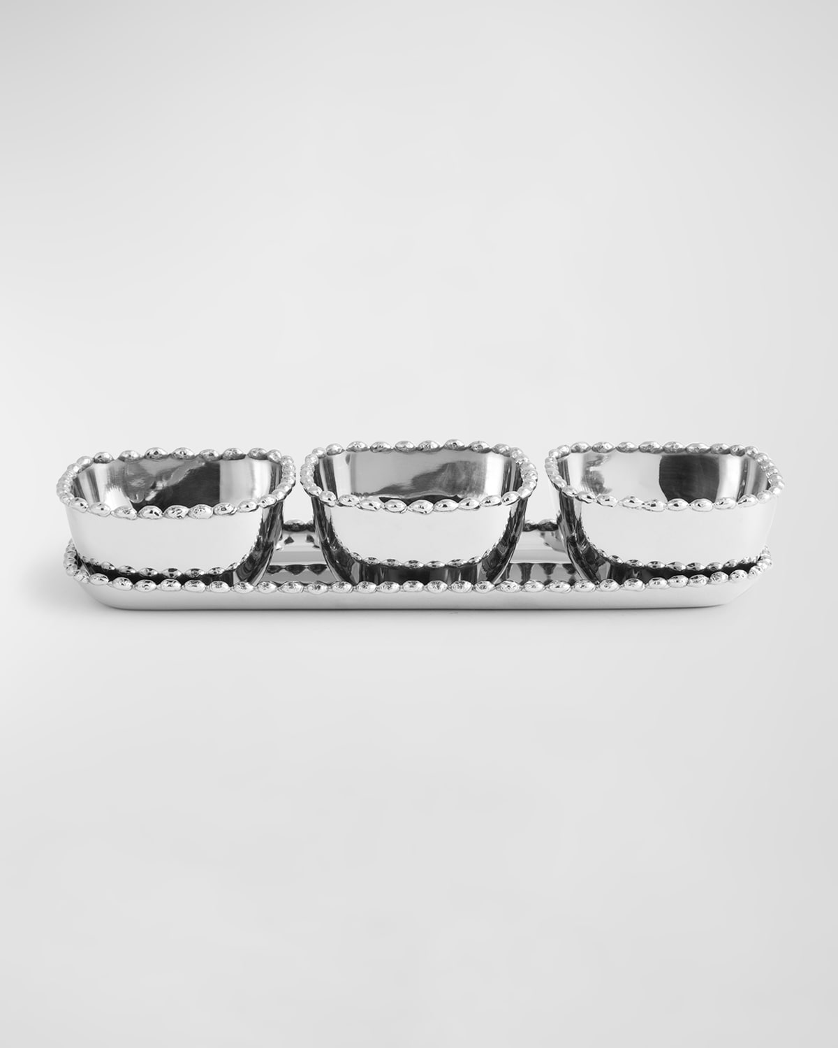Michael Aram Molten 3-piece Bowl & Tray Set