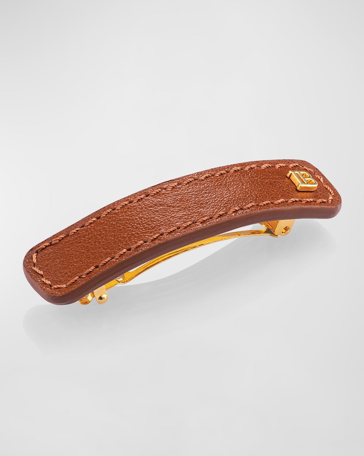 Riviera Medium Cognac Barrette