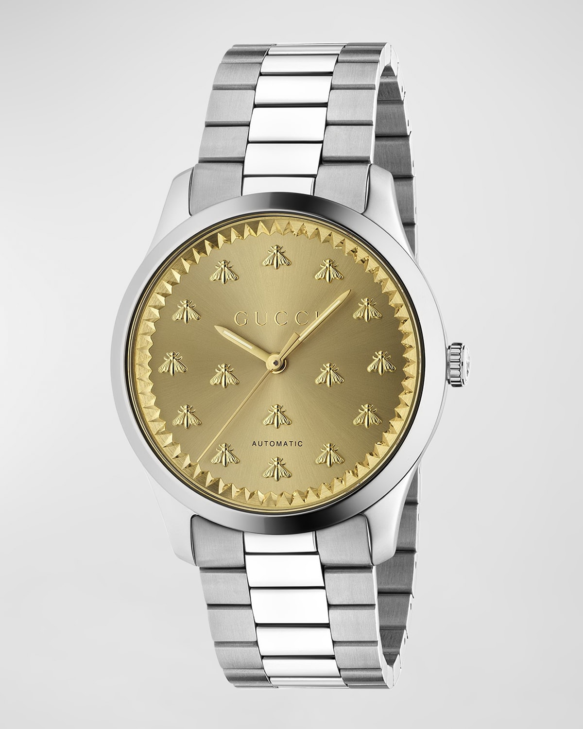 Shop Gucci Men's G-timeless Multibee Automatic Bracelet Watch, 38mm