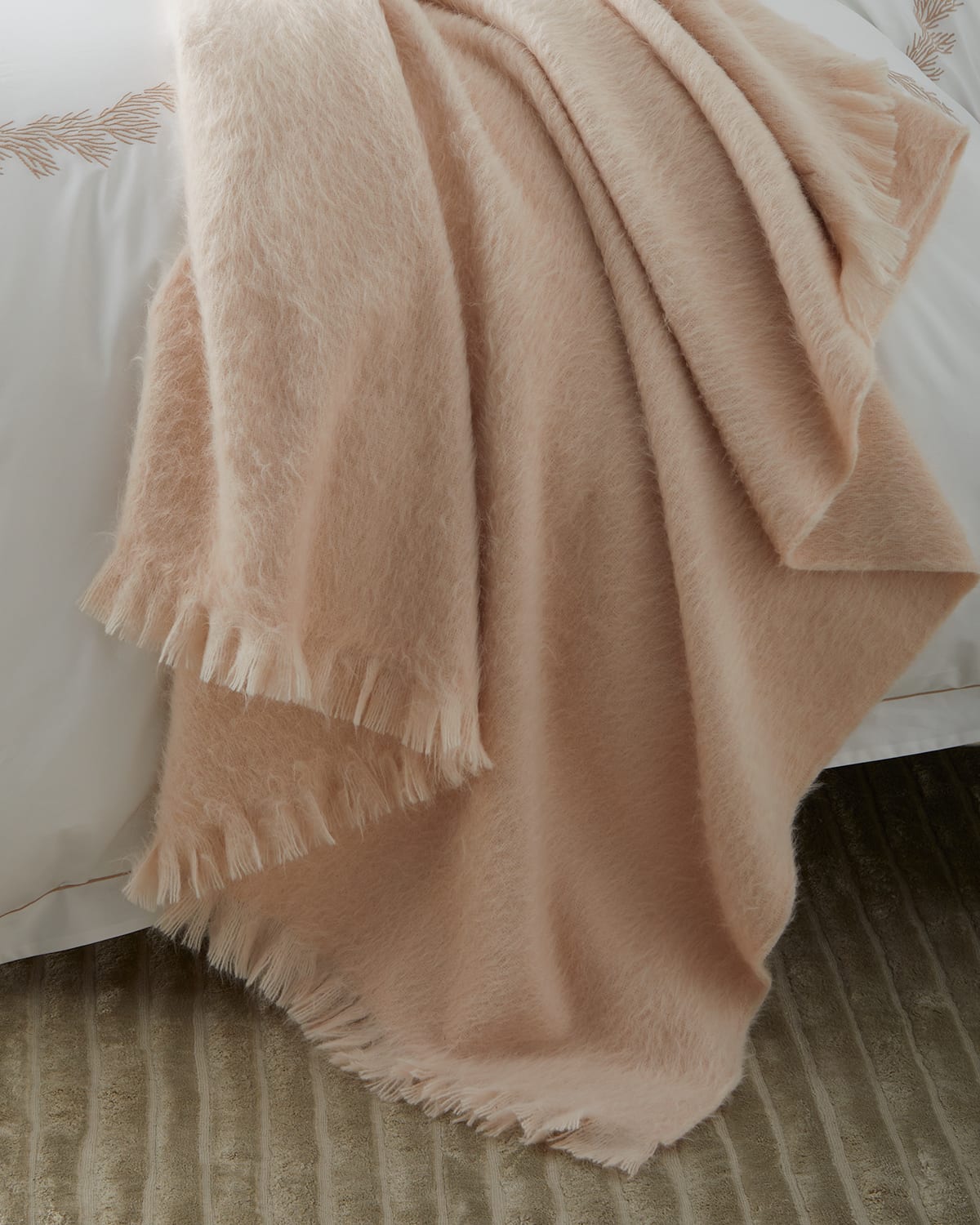Matouk Bruno Throw Blanket