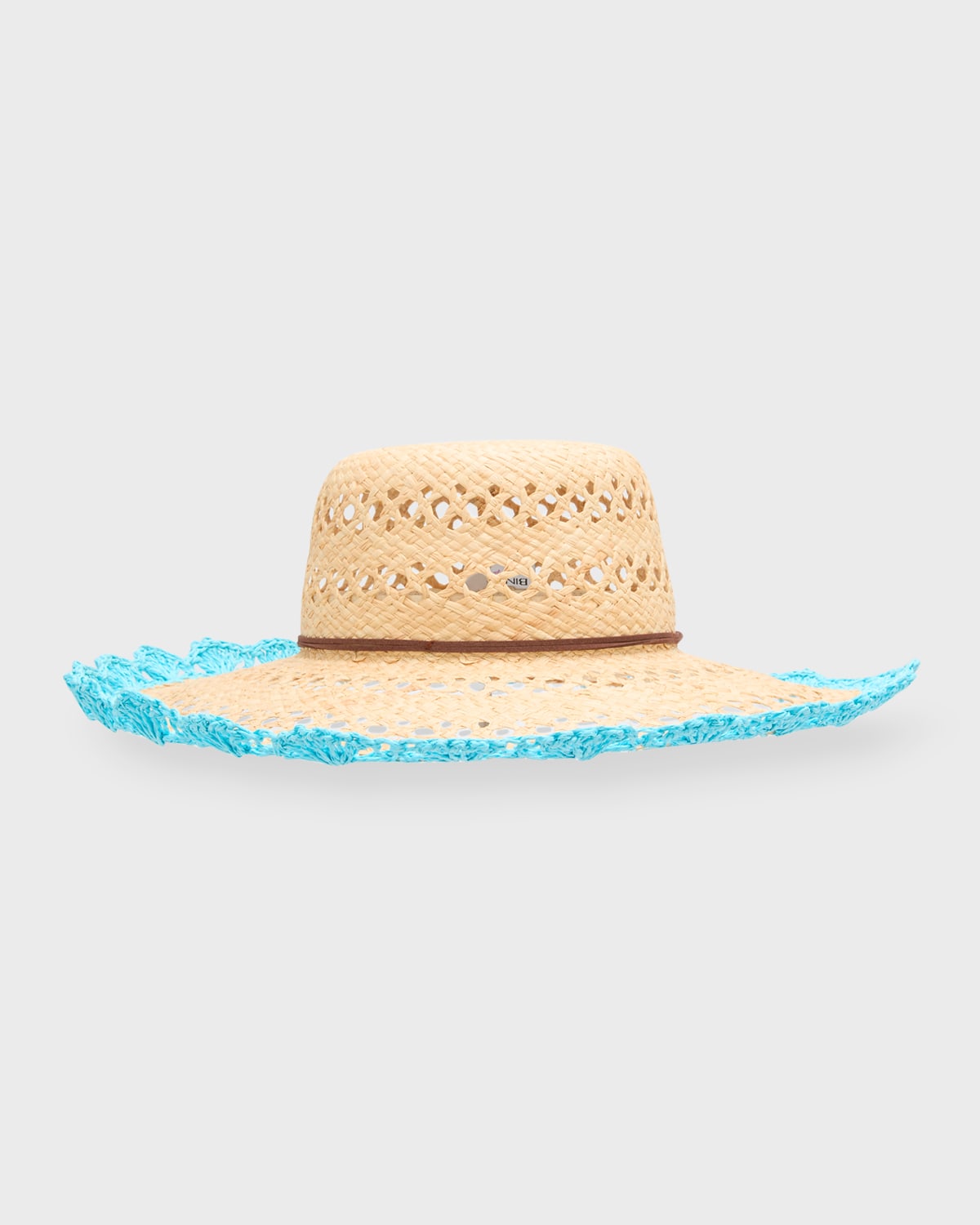 Bindya Accessories Western Belle Sun Hat In Ivory