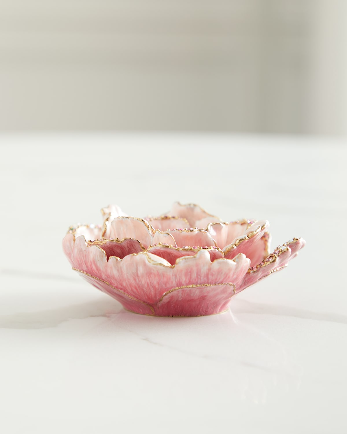 Jay Strongwater Peony Table Objet