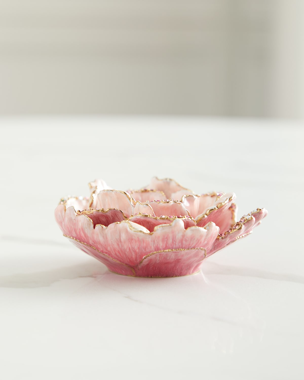 Jay Strongwater Peony Table Objet