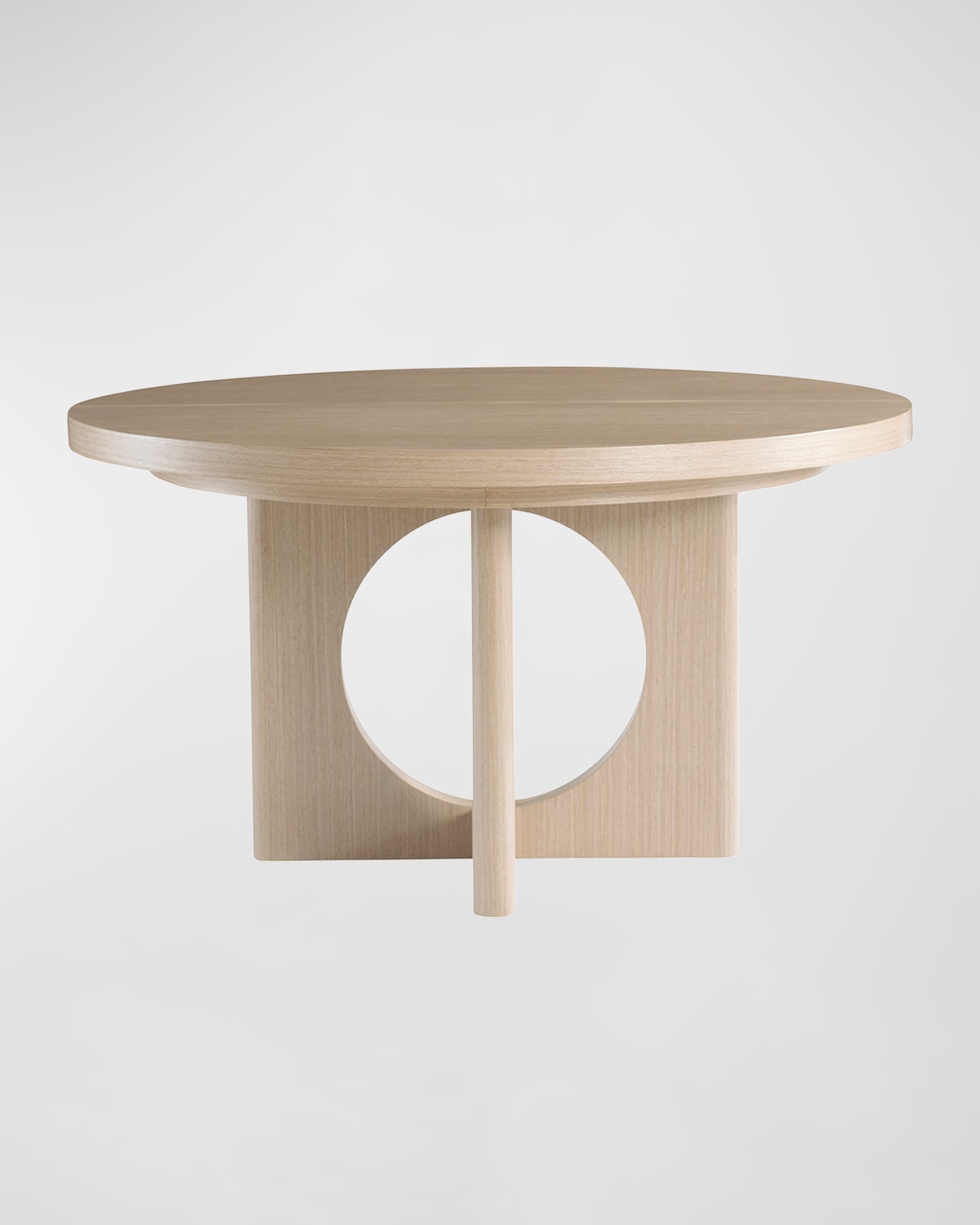 Modulum Round Dining Table with Leaf