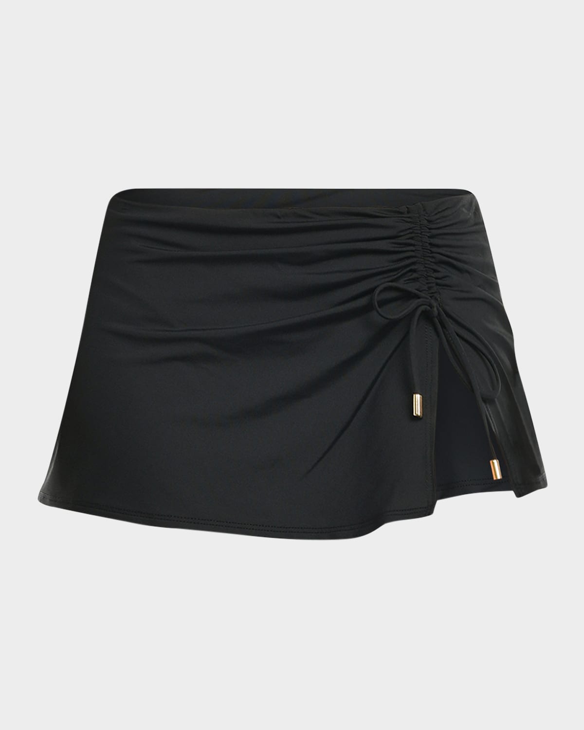 La Blanca Womens Cinched Tunnel Swim Bottom Separates In Black
