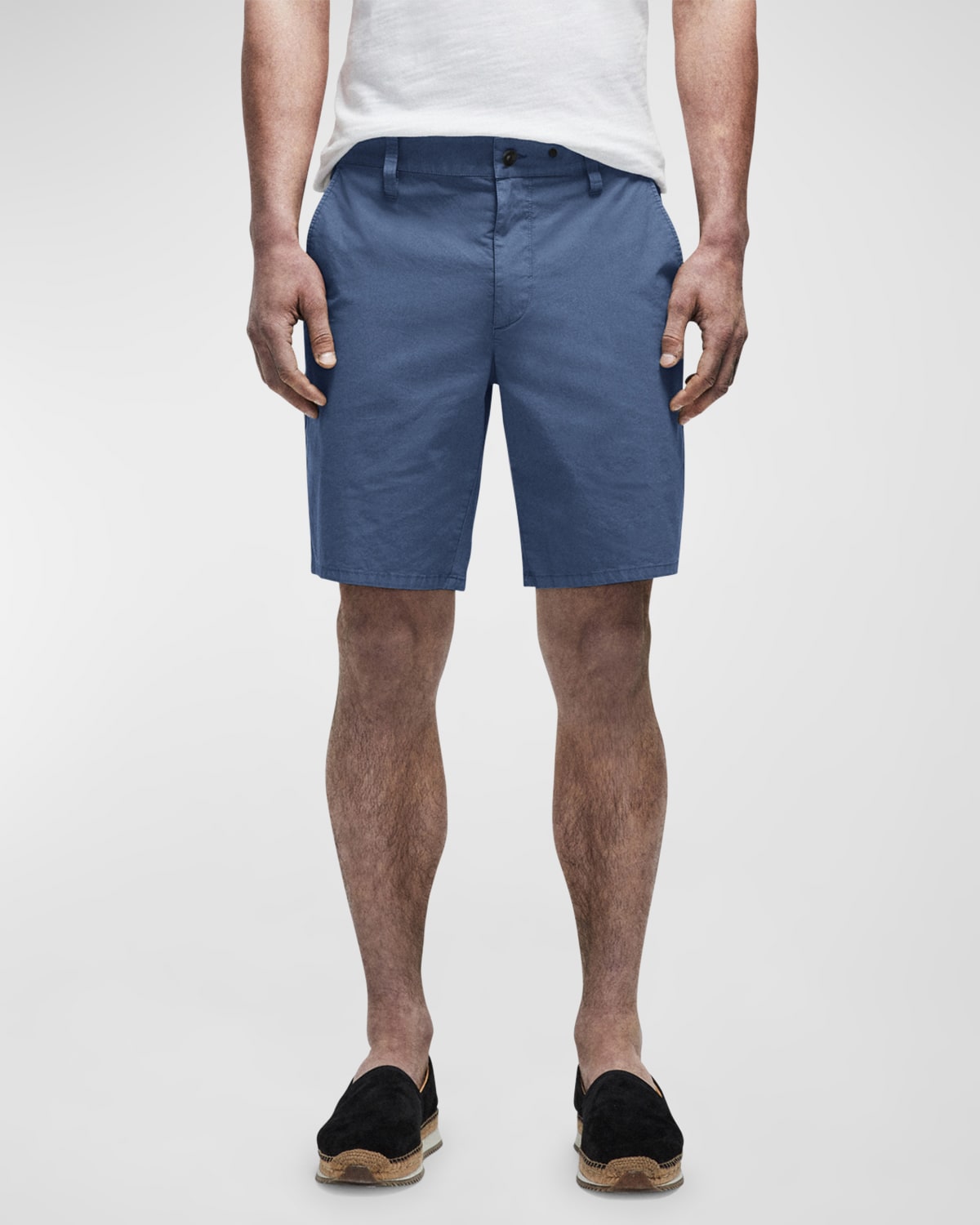 Rag & Bone Perry Stretch Twill Shorts In Parisian