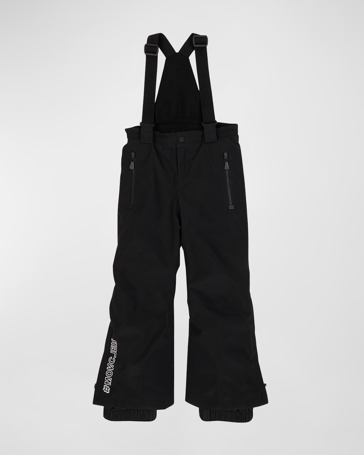 Moncler Kids' Girl's Grenoble Ski Trousers In Black