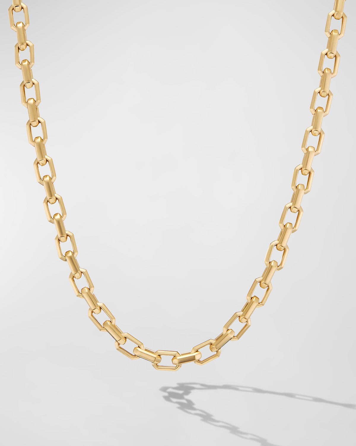 David Yurman Men's Streamline Heirloom Link Necklace in 18K Gold, 5.5mm, 22"L