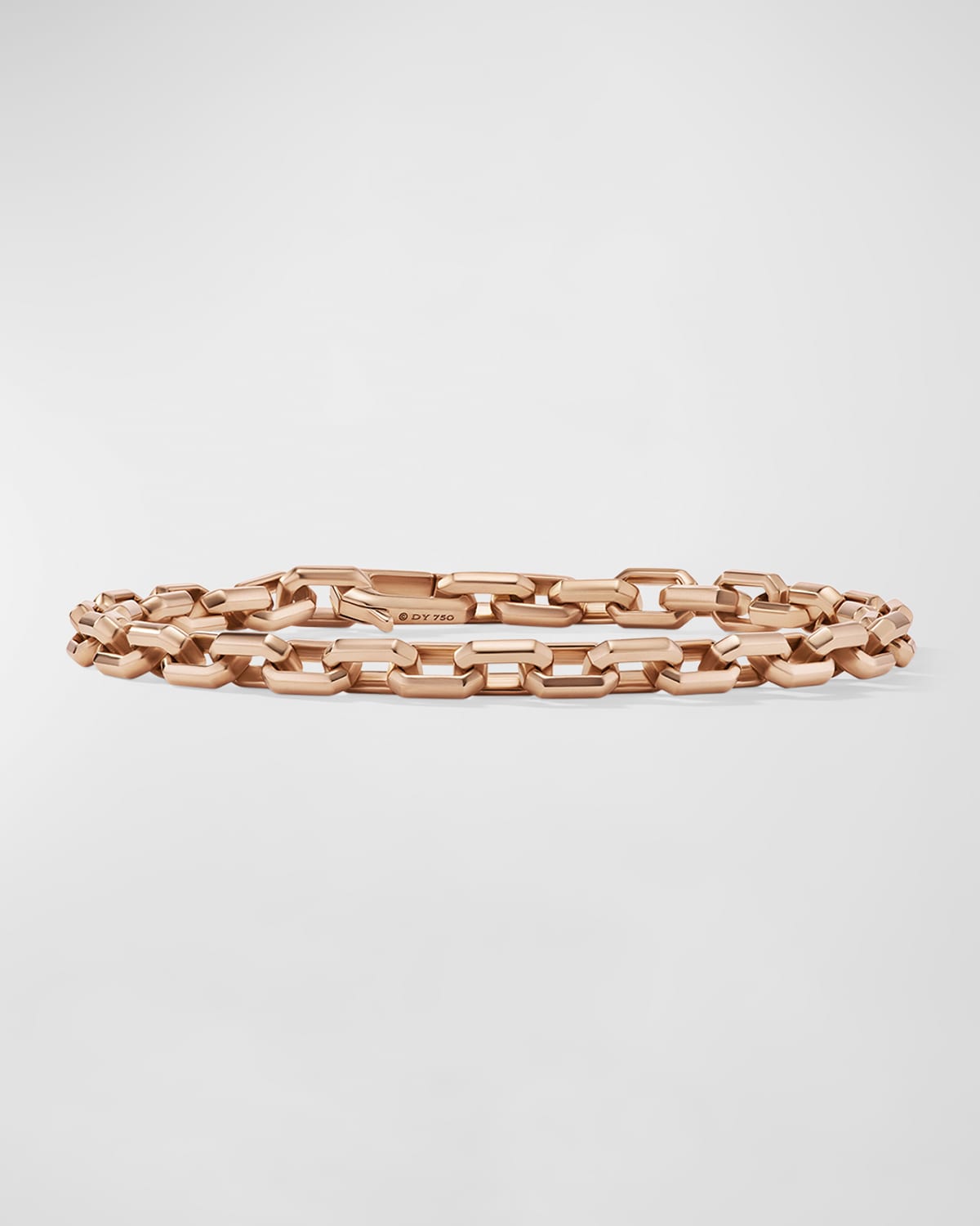 Shop David Yurman Men's Streamline Heirloom Link Bracelet In 18k Rose Gold, 5.5mm