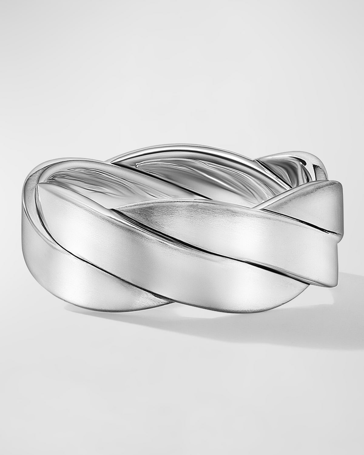 Men's DY Helios Band Ring in Silver, 9mm