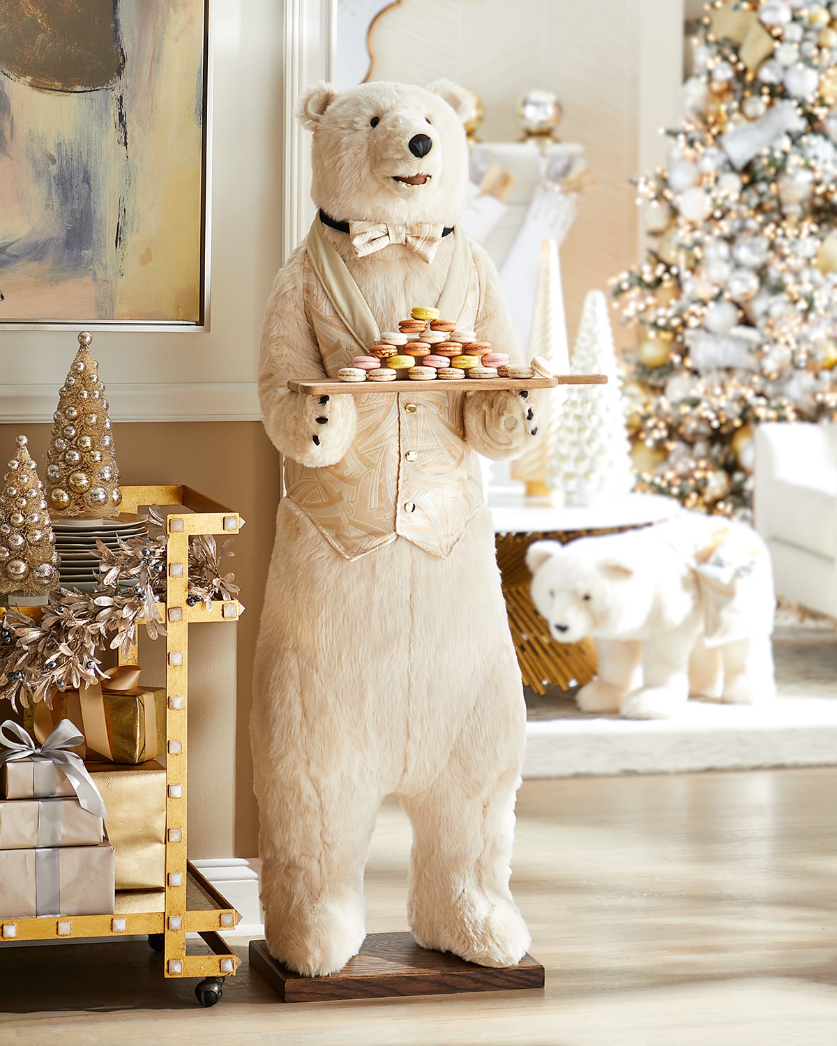 Ditz Designs By The Hen House Seasons Splendor Polar Bear Butler