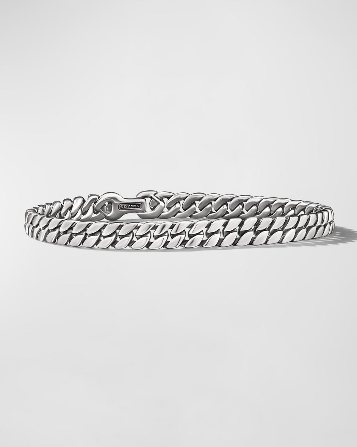 David Yurman Men's Curb Chain Bracelet In Silver, 6mm In Ss