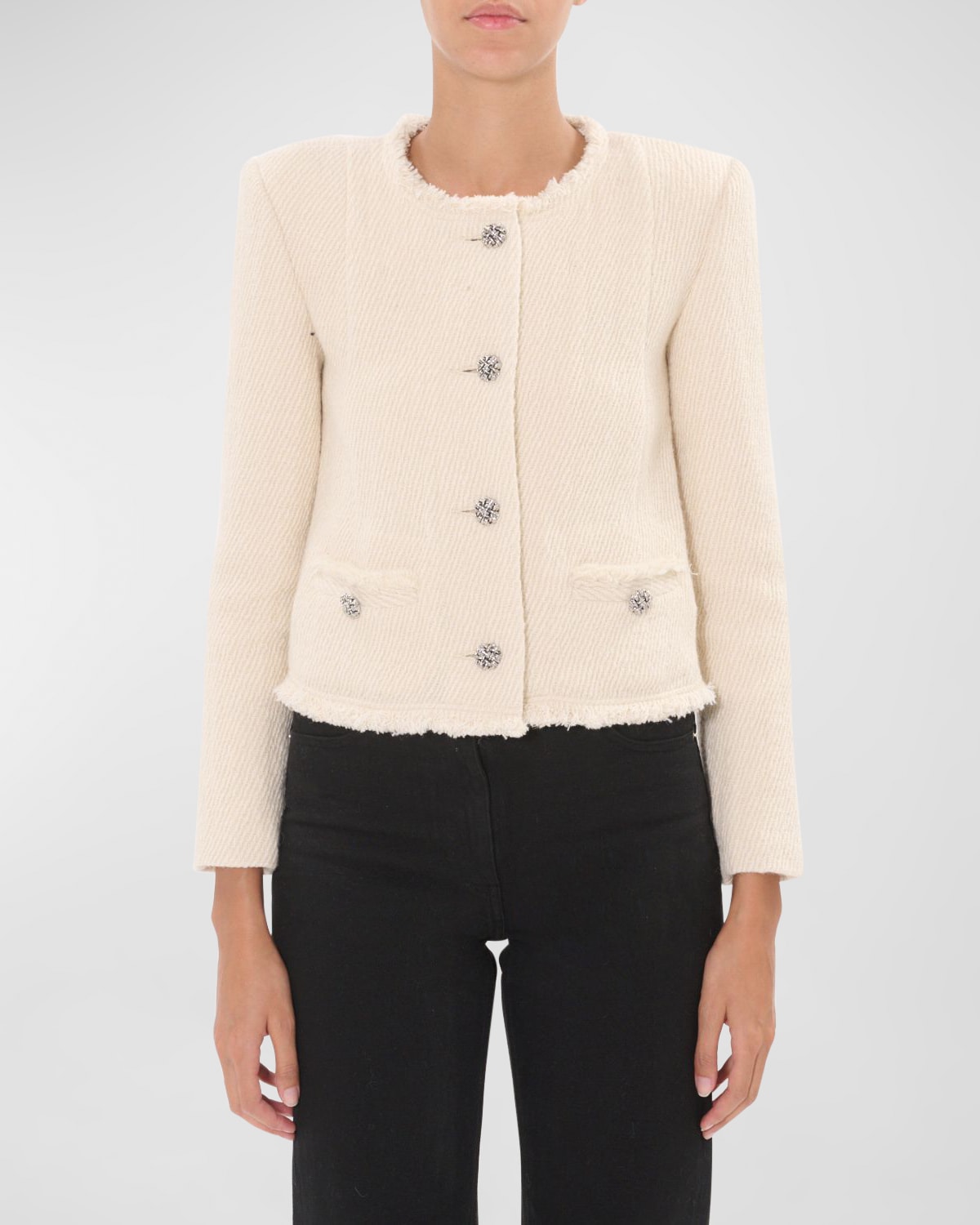 IRO cropped tweed jacket Smart Closet