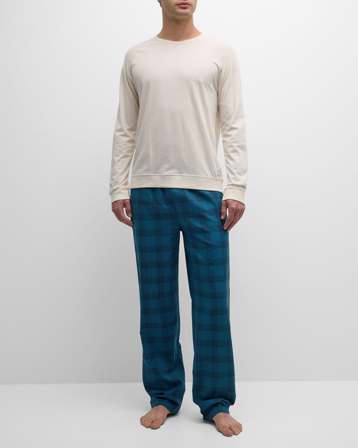 Paul Smith Men's Cotton Pajama Box Set In Blue