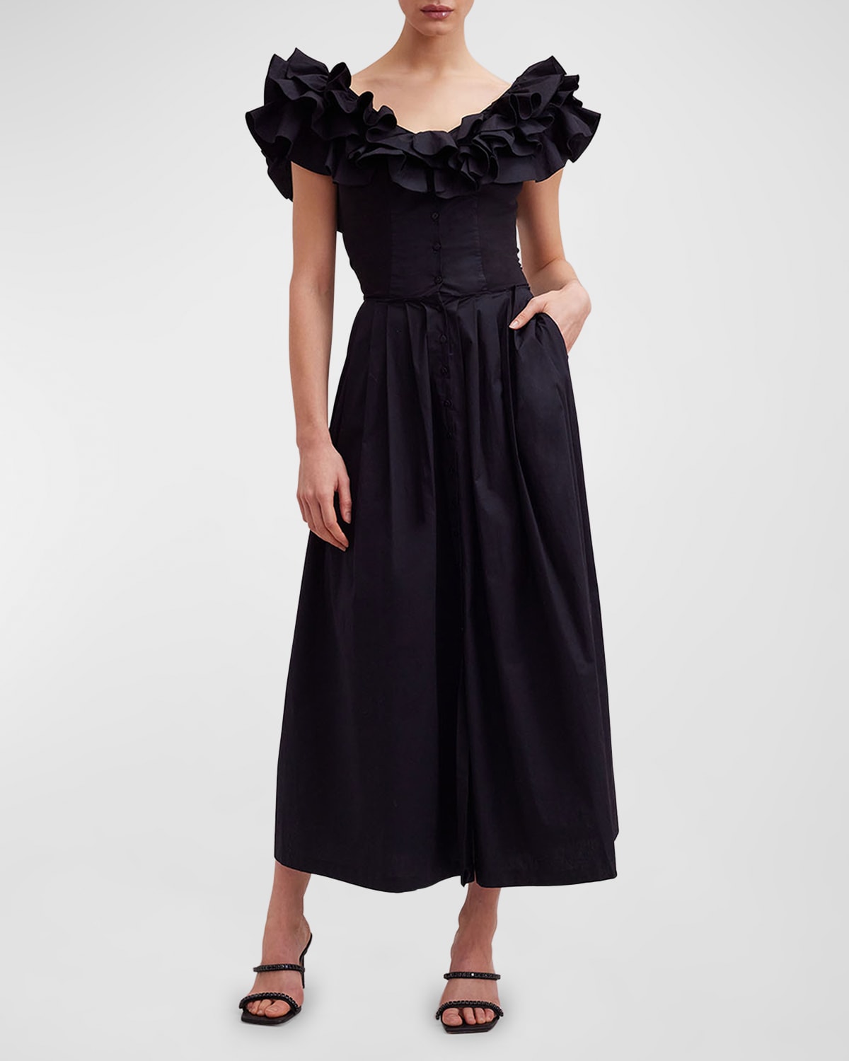 strapless open back dress Stylish Strawberry Prairie Dress: Modern Prairie's Latest main image 1