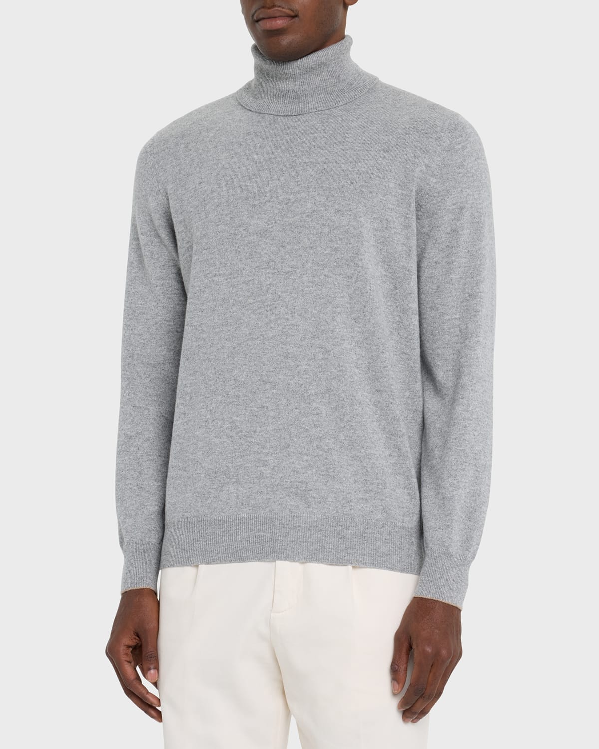 Men's Cashmere Turtleneck Sweater