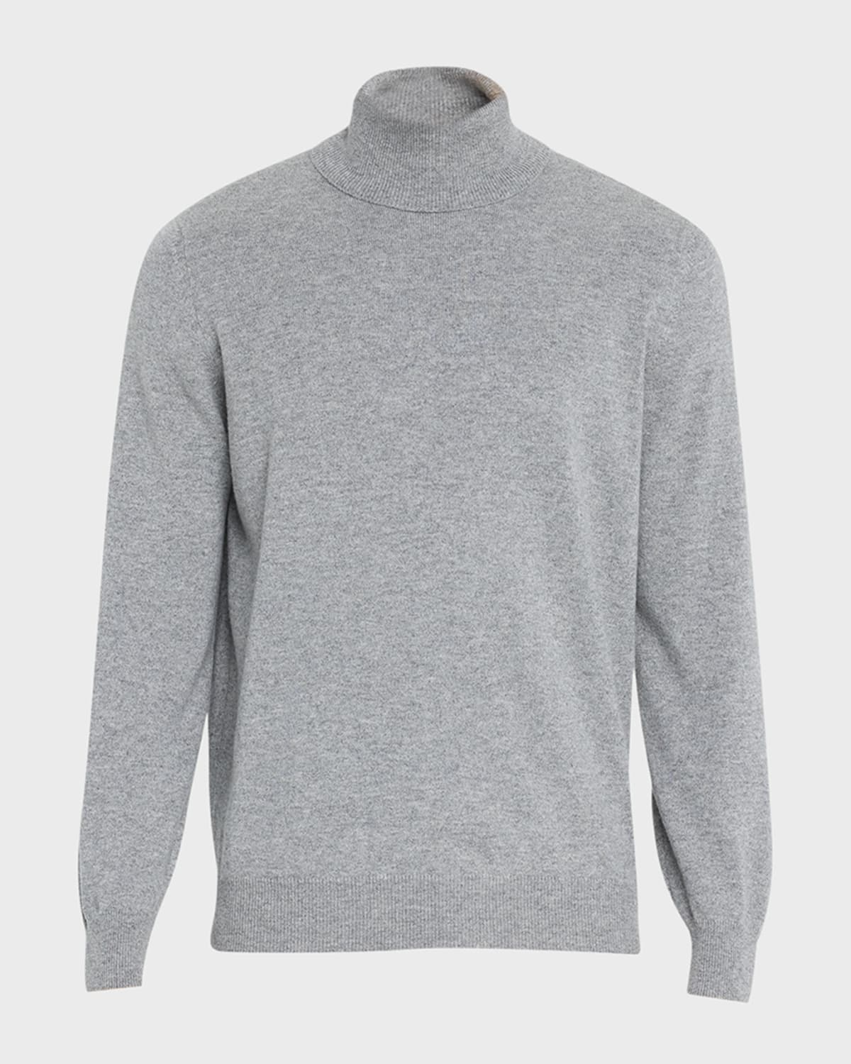 Men's Cashmere Turtleneck Sweater