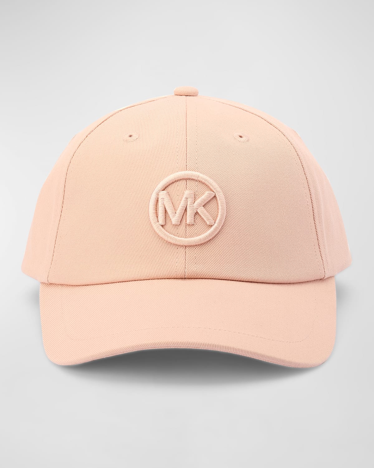 Michael Kors Logo Baseball Cap In 696 Rosewater