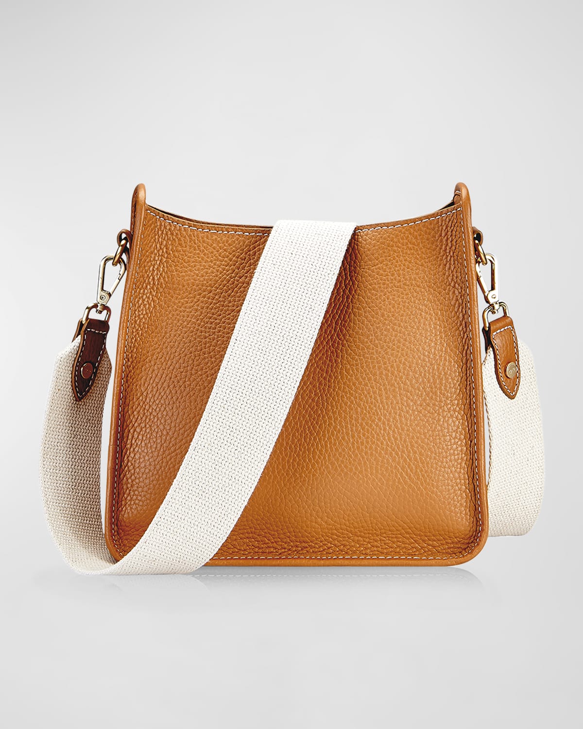 Jenni Saddle Leather Crossbody Bag