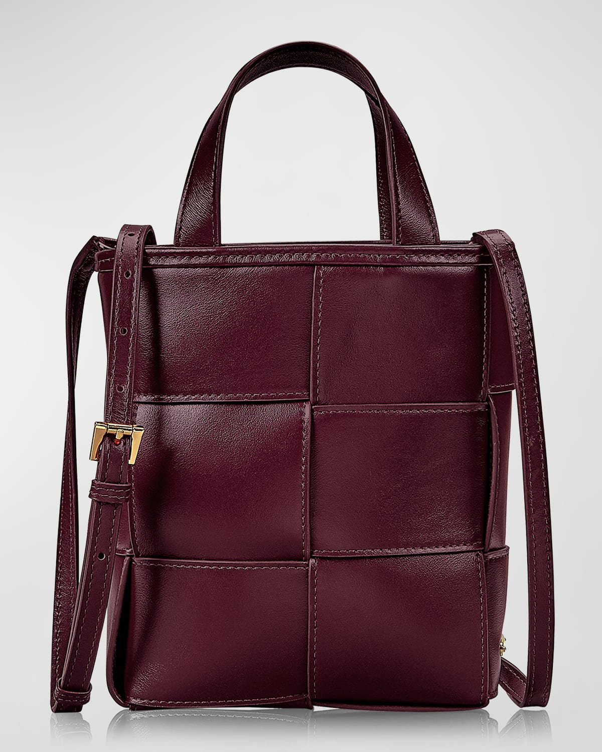 Blake Zip Leather Shoulder Bag