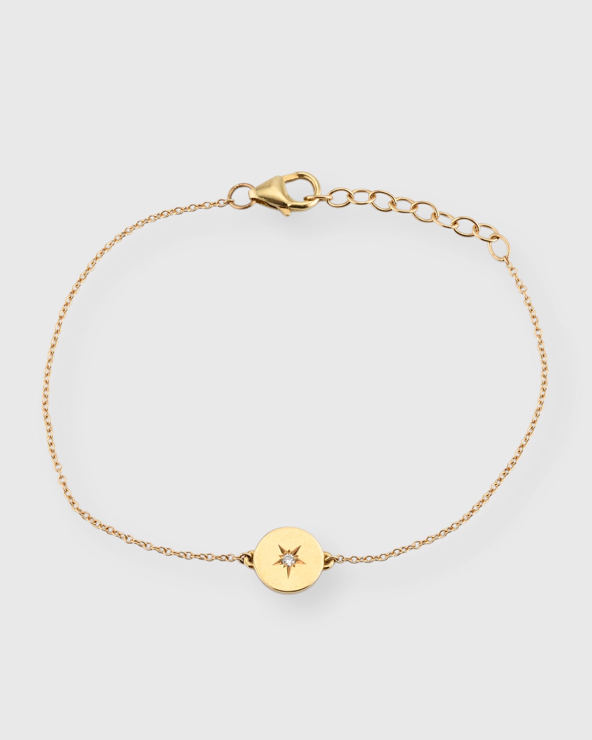 Andrea Fohrman Full Moon 14-karat Gold Diamond Bracelet