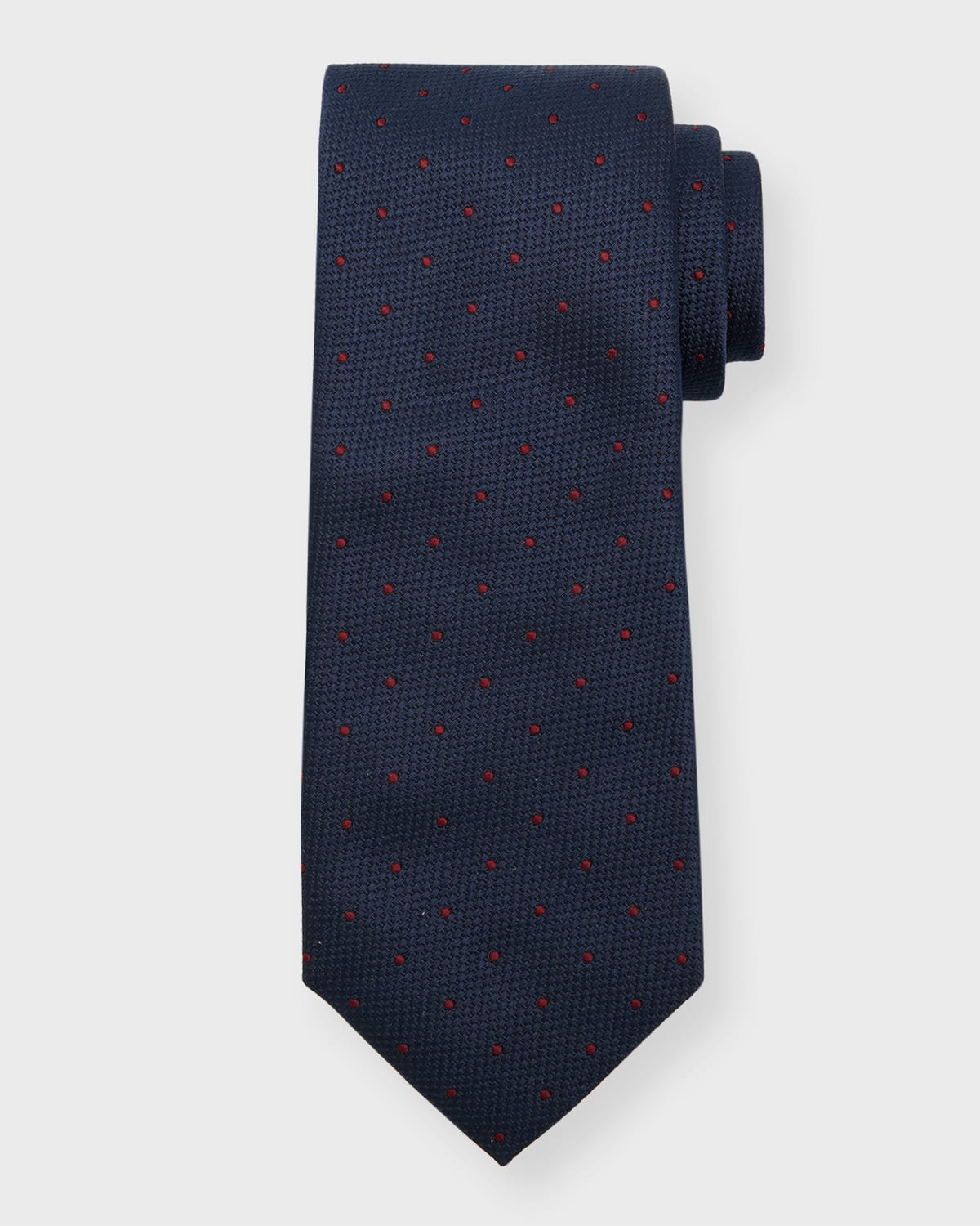 Brunello Cucinelli Men's Wool, Cashmere And Silk Tie In Blue/red