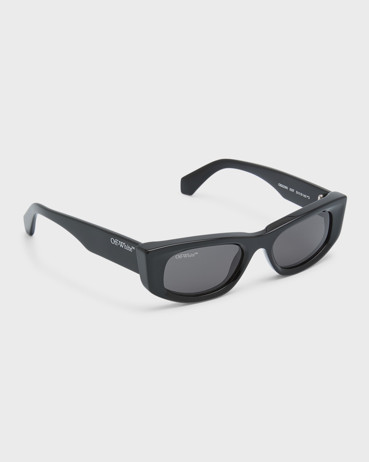 Off-white Matera Acetate Cat-eye Sunglasses In Black